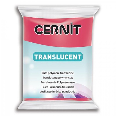 CERNIT Translucent 56g, 474 průhledná rubínová