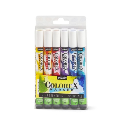 Popisovač Colorex, sada 12 barev
