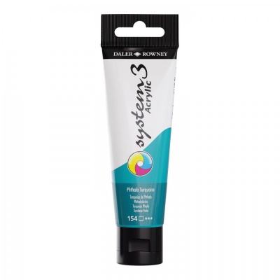 D & R System3 Acrylic 59 ml, PHTHALATE turquoise