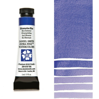 Daniel Smith, akvarel, 5 ml, 106 Ultramarínová modř