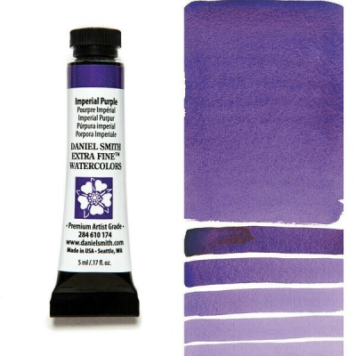 Daniel Smith, akvarel, 5 ml, 174 Imperial Purple