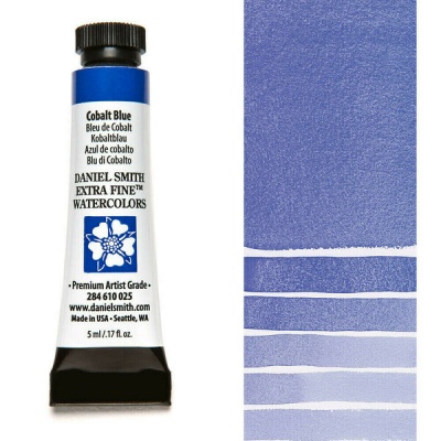 Daniel Smith, akvarel, 5 ml, 25 kobaltová modř