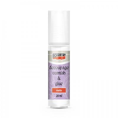 Decoupage lepidlo s lakem, matné 20 ml