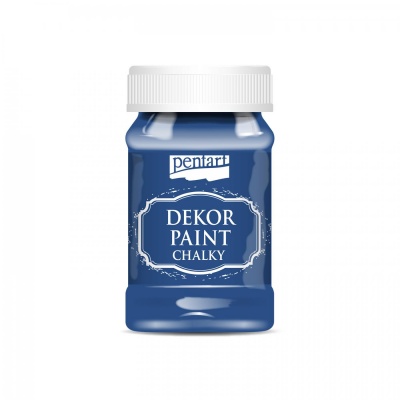 Dekor Paint Soft 100 ml, ocelová modrá