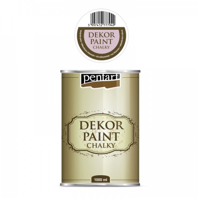 Dekor Paint Soft 1000 ml, viktoriánská růžová