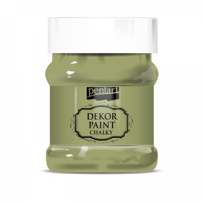 Dekor Paint Soft 230 ml, olivová