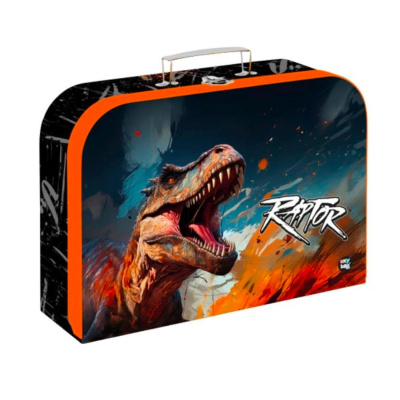 Dětský kufřík na výtvarné potřeby Dino, 34 cm 