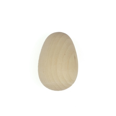 Dřevěné vajíčko, 2,2 x 3,2 cm