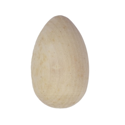 Dřevěné vejce, 3,4 x 5,5 cm