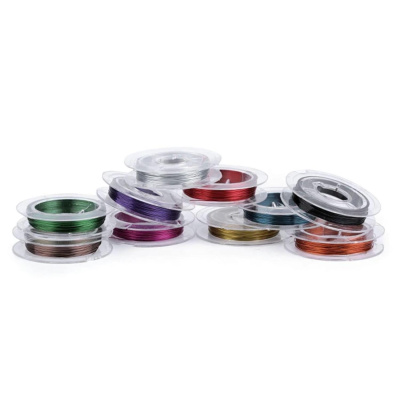 Barevný drát, 0,3 mm, 10 m, purpurový