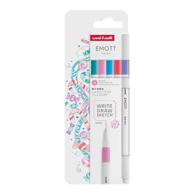 Liner EMOTT, 0,4 mm, sada 5 kusů CANDY POP