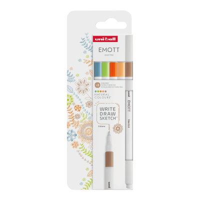 Liner EMOTT, 0,4 mm, sada 5 kusů NATURAL