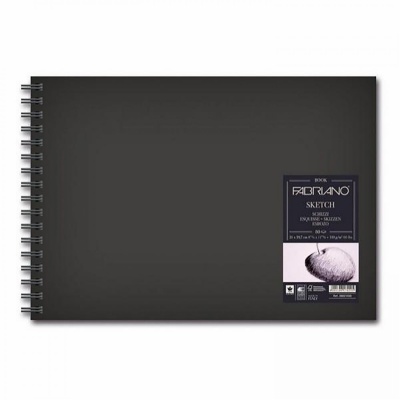 Fabriano sketch book, 21 x 29,7 cm, 110g / m2