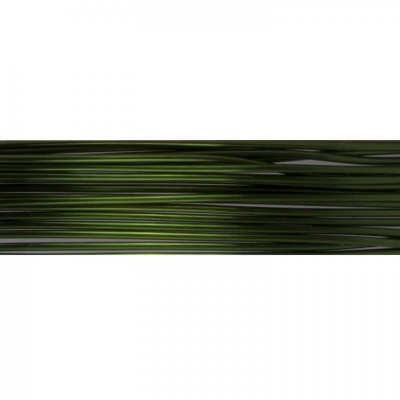 Barevný drát 0,8 mm, cívka 3 m, zelená