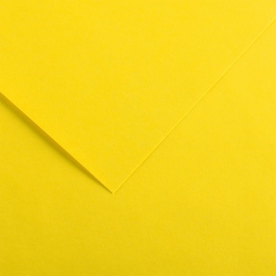 Barevné kreslení Canson Colorline 50x65 cm, 150 g , CANARY YELLOW