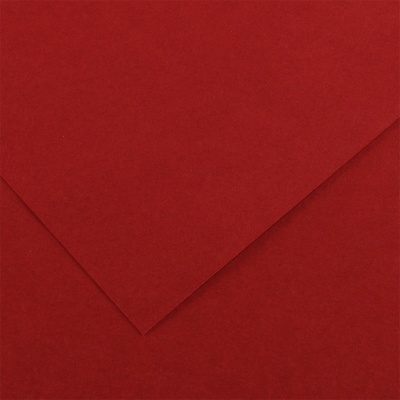 Barevné kreslení Canson Colorline 50x65 cm, 150 g , tmavě červená