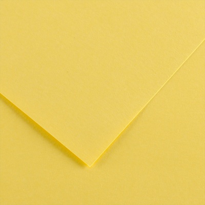 Barevné kreslení Canson Colorline 50x65 cm, 150 g , STRAW YELLOW