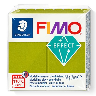 FIMO Effect Metallic 57 g, 51 metalická zelená