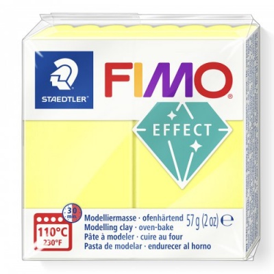 FIMO Effect Transparent 57 g, 104 žlutá