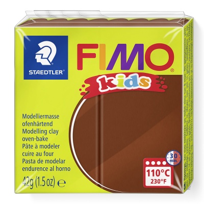 FIMO Kids, 42 g, 7 hnědá
