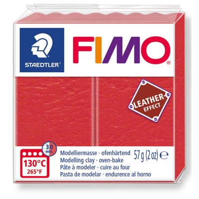 FIMO Leather effect 57 g, 249 melounová
