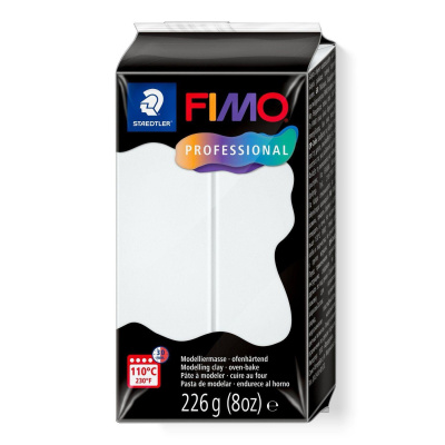 FIMO Professional 226 g, 0 bílá