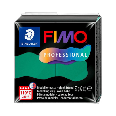 FIMO Professional 57 g, 500 zelená 