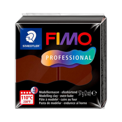 FIMO Professional 57 g, 77 čokoládová