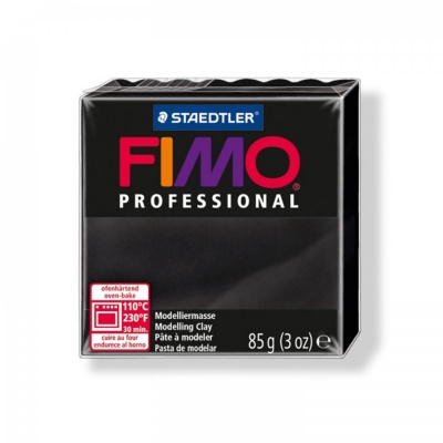 FIMO Professional, 85 g, 9 černá
