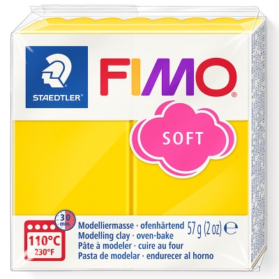 FIMO Soft, 57 g, 16 sluneční žlutá