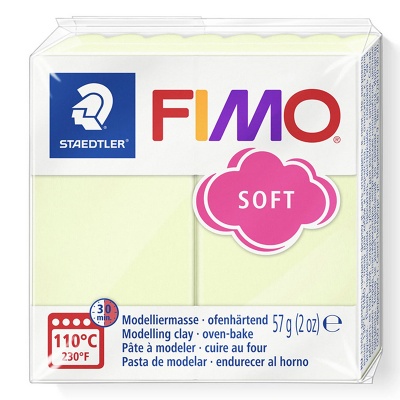 FIMO Soft Pastel 57g, 105 vanilka