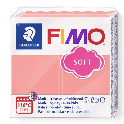 FIMO soft TREND, 57 g, T20 růžový grapefruit