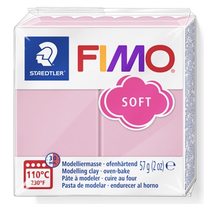 FIMO soft TREND, 57 g, T21 růžová jahoda