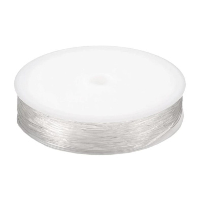 Kulatá gumička, průměr 0,8 mm, průsvitná  