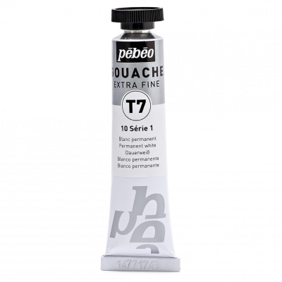 Kvaš T7 extra jemný 20 ml, permanentní bílý 