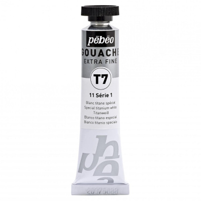 Kvaš T7 extra jemný 20 ml, speciální titanová bílá 