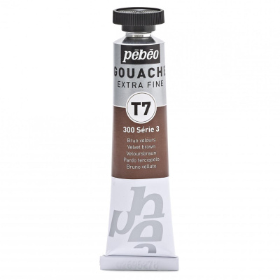 Kvaš T7 extra jemný 20 ml, sametově hnědý 