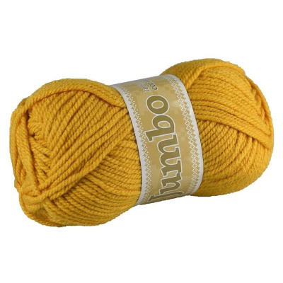 Jumbo, akrylová příze, 100 g, cca 147 m, 1102 hořčicová 