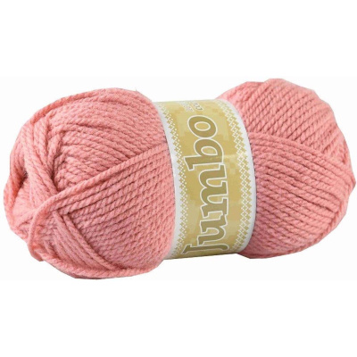 Jumbo, akrylová příze, 100 g, cca 147 m, 1121 lososová růžová