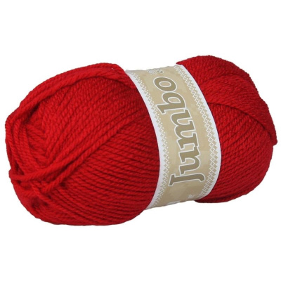 Jumbo, akrylová příze, 100 g, cca 147 m, 933 červená