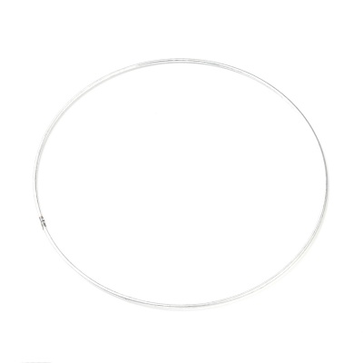 Kovový kruh na macramé a lapač snů, 20 cm