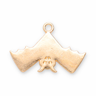 Kovový přívěsek, netopýr zlatý