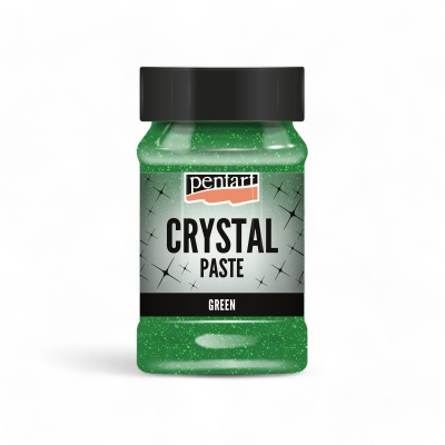 Křišťálová pasta, Crystal Paste, 100 ml, zelená