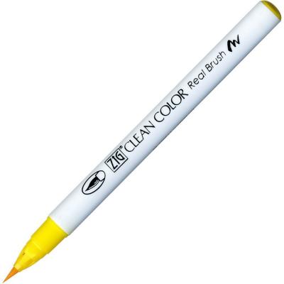 Kuretake, Clean Color Real Brush, 050 Yellow