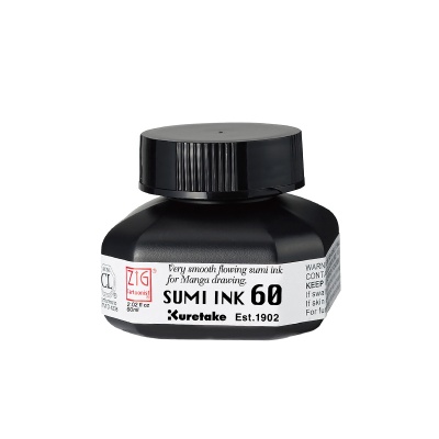 Kuretake ZIG, Sumi Ink, inkoust, 60 ml