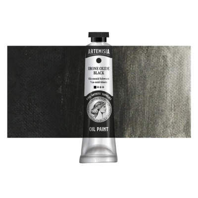 Artemisia olejová barva iron oxide black, 40 ml 