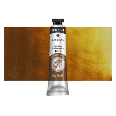 Olejová barva Artemisia raw sienna, 40 ml