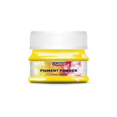 Pigmentový prášek, 6 g, neonový žlutý