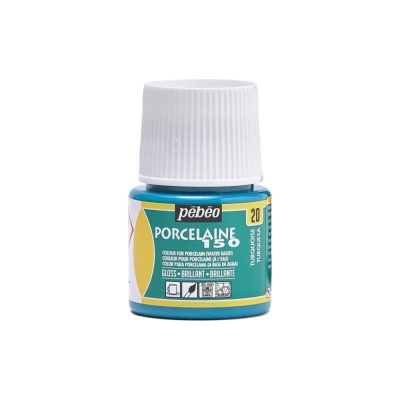 Porcelaine 150 45 ml, 20 Turquoise