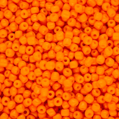 Rokajl, oranžová, 4 mm, 50 g  